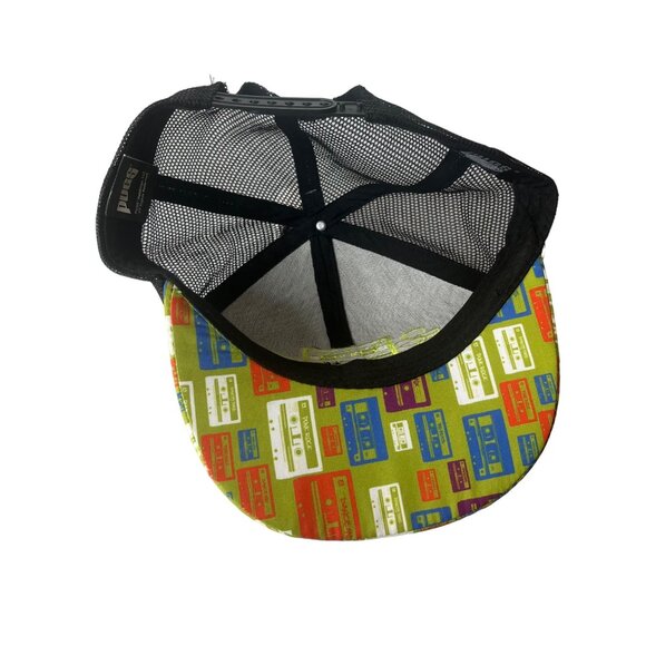 Pugs Baseball Hat Old School Music Cassette Tape Deck Flat Bill Mesh New - Picture 10 of 13